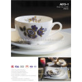 A073 Light weight ceramic ware wedding dinner set